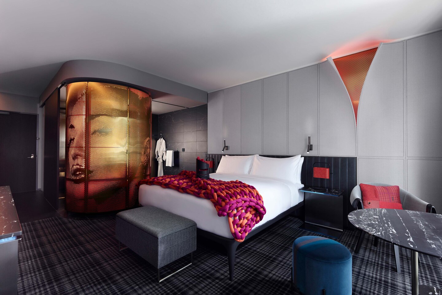 Chambre à coucher d'hôtel de meubles d'hôtel de la Chine place la pièce de meubles de chambre à coucher d'usine de meubles d'hôtel